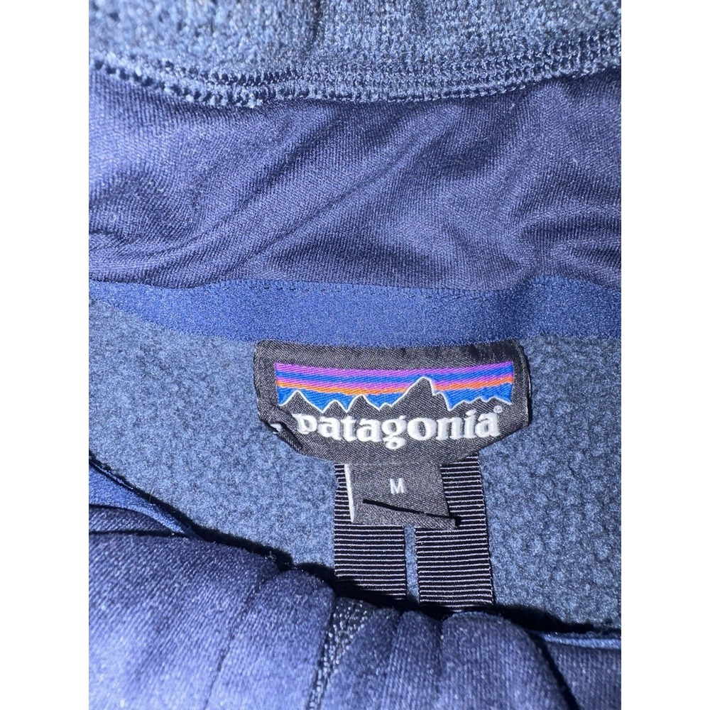 Patagonia Women's Medium Blue 1/4 Zip Yale SOM Better Sweater Fleece Pullover - Picture 6 of 8